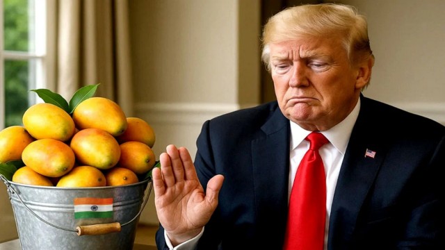 ভারতের পাঠানো আম বিমানবন্দর থেকেই ফেরত পাঠালেন ট্রাম