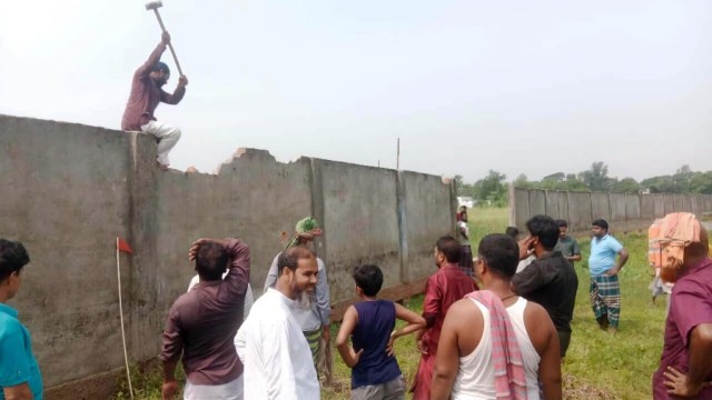 ইউনিয়ন পরিষদের দখলকৃত জমি ১৬ বছর পর উদ্ধার