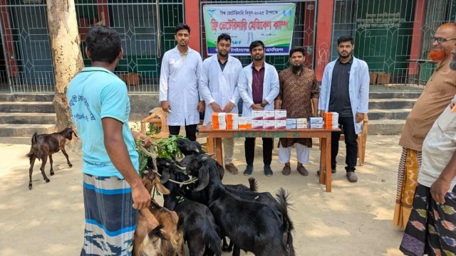সিভিএ এর আয়োজনে ফ্রি ভেটেরিনারি মেডিকেল ক্যাম্পেইন