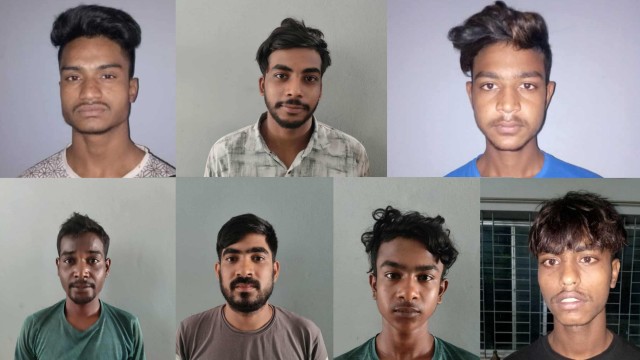 চাঁপাইনবাবগঞ্জে ককটেল বিস্ফোরণের ঘটনায় ৭ জন গ্রেফতার