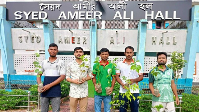 রাবিতে গ্রীন ভয়েস'র বৃক্ষ রোপণ কর্মসূচি